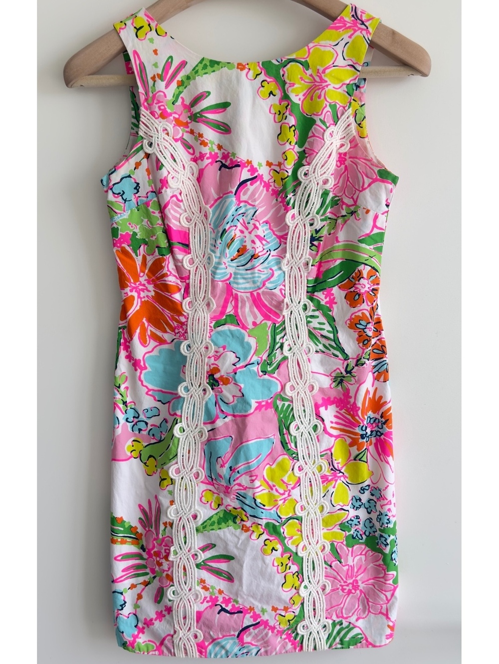 Lilly Pulitzer Target 20th Anniversary Nosey Posey Shift Dress Size 2 Cotton - Picture 2 of 12